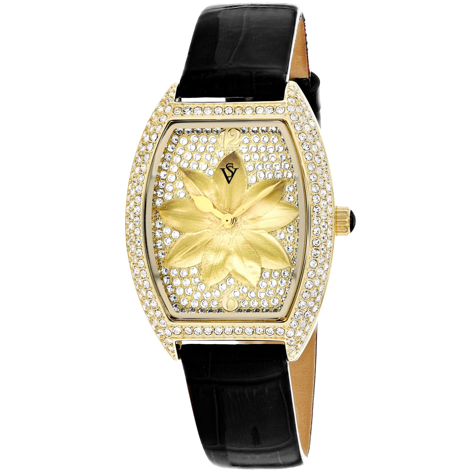 Christian Van Sant Women's Lotus Gold Dial Watch - CV4855 | Christian ...